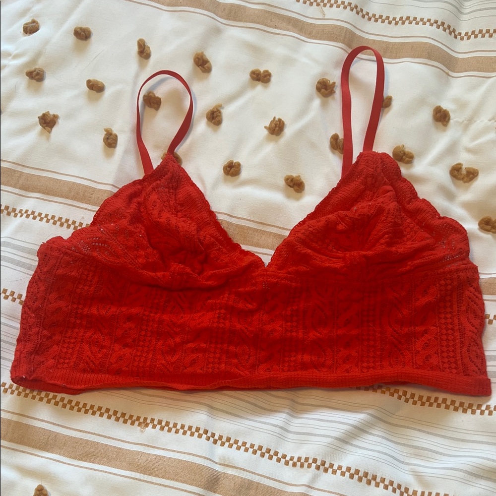Aerie Scarlet Lace Bralette